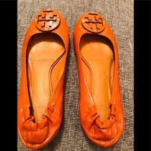 Patent Leather Reva TORY BURCH FLATS